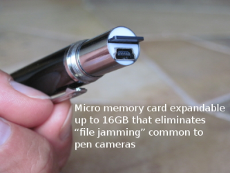 Expandable Micro SD Slot