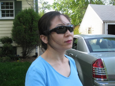 Spy Sunglasses in Use